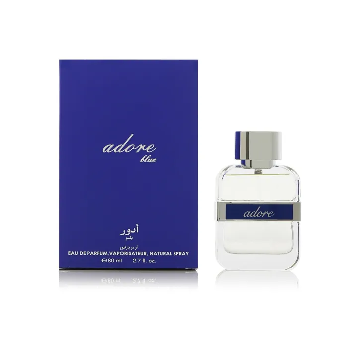 Arabian Oud Adore Blue perfume bottle