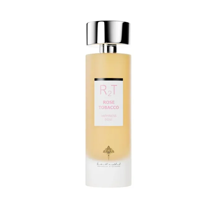 Ibraq Dose Happiness Rose Tobacco perfume bottle