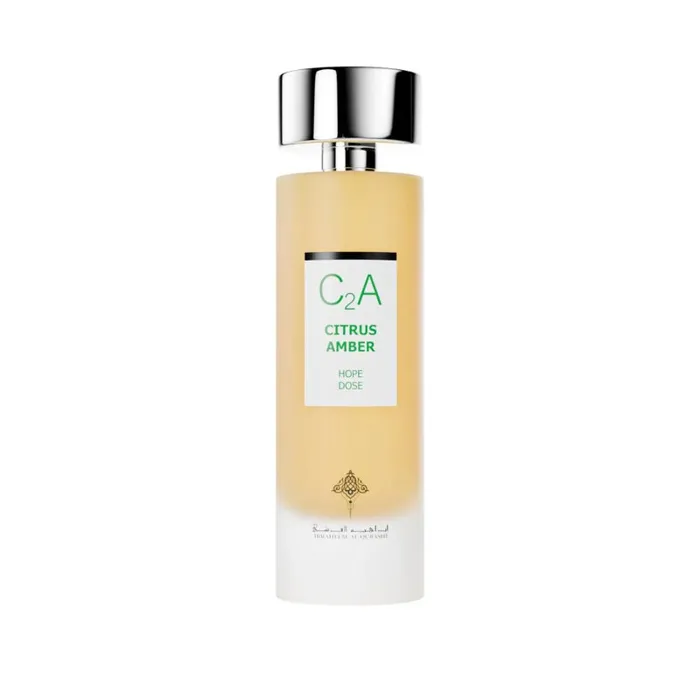 Ibraq Dose Hope Citrus Amber perfume bottle