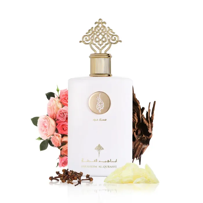 Ibraq Ghuroor Musk Oud perfume bottle