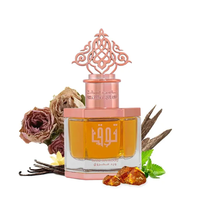 Ibraq TOQ Ward Mahrooq perfume bottle